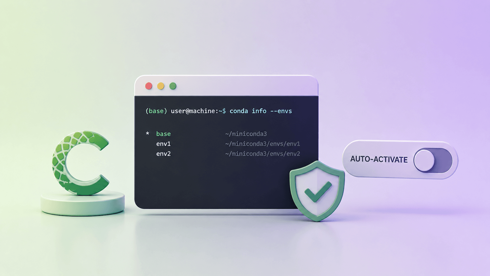 How to Stop Conda Activating the Base Environment Automatically