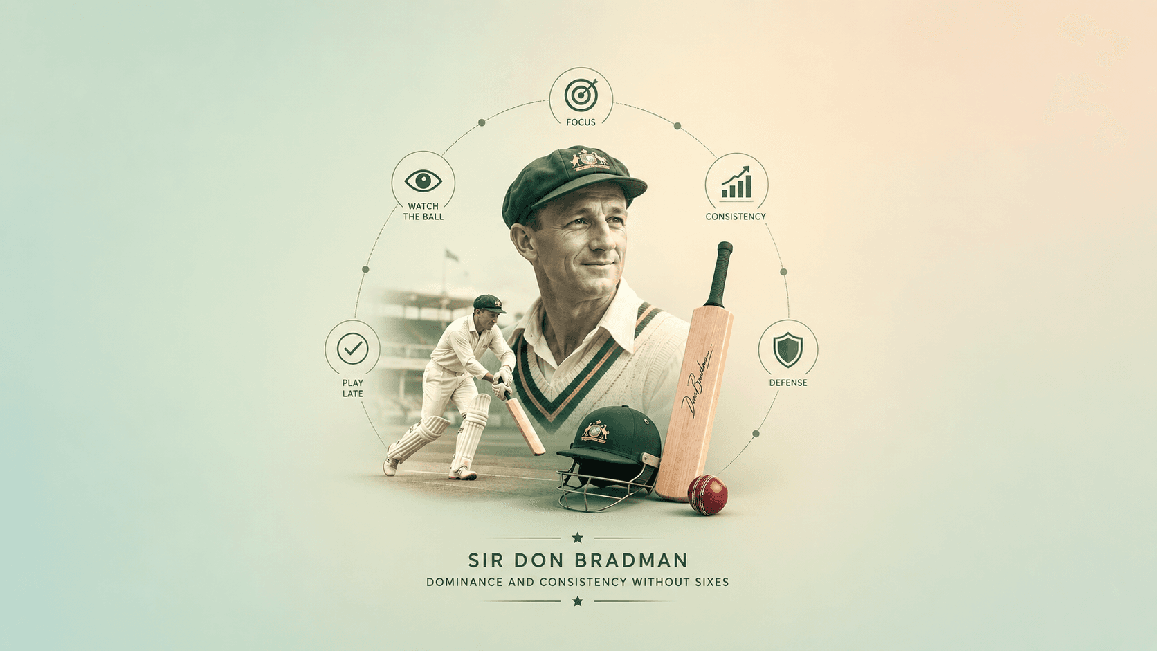Winning Without Sixes: What Bradman's 99.94 Says About Consistency